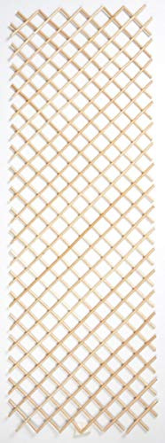 NORTENE Treillis en Osier Naturel pelé Wick Trellis - 0,50 x 1,50 m