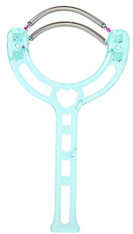 gesichtshaarentferner für frauen, Portable Face Hair Remover Facial,Epilierer Entfernung Kunststoff Feder Gerät Schönheit Werkzeug (grün)