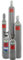 CO2 Flasche mit Steigrohr/Tauchrohr, gefüllt mit Kohlendioxid lebensmittelgeeignet E290 (10 kg CO2 Flasche (kurz) mit Steigrohr)