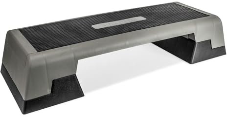 VirtuFit Professioneller Verstellbarer Aerobic Fitness Step/Stepper - Trainingsgerät - Stepper für Zuhause