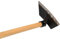 KOTARBAU® Zappa da Giardino 180 x 85 mm a Forma Trapezoidale con Manico in Legno 115 cm Strumenti Manuali Attrezzi Accessori da Giardino Zappetta Giardinaggio