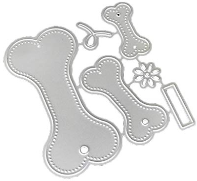 Kcibyvx Stanzschablone Hundeknochen ,Prägeschablonen Stanzformen Schablonen für Scrapbooking, Fotopapier, Karten,DIY Herstellung Das Erntedankfest Ostern Geburtstag Neujahrsgeschenk