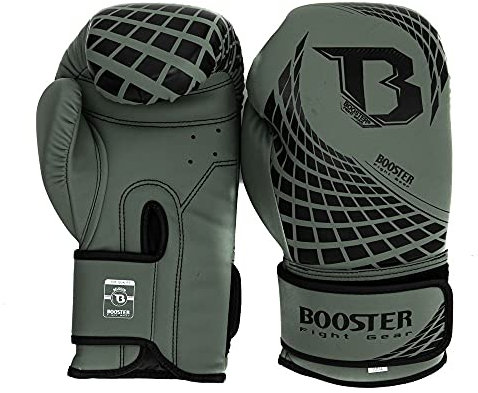 Booster Fightgear Boxhandschuhe Cube Grün - Boxhandschuhe für Boxen Kickboxen Sparring Muay Thai (10oz)
