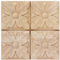 4 Piezas Madera Tallada Calcomanias, Apliques de Madera Tallada, Estilo Europeo Apliques Tallada, Calcomanía sin Pintar con Aplique de Tallados, para Gabinetes de Pared Muebles Armarios de Puertas