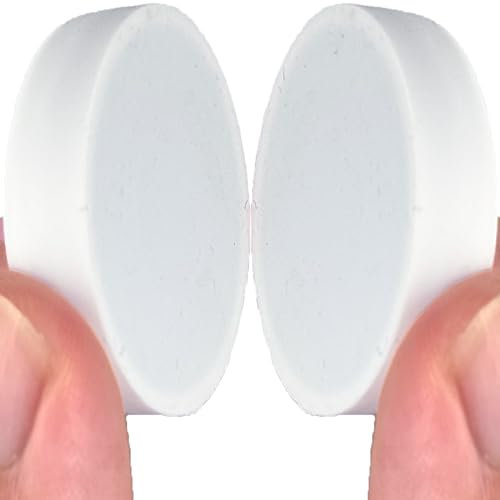 Homie Pesi magnetici per tenda da doccia, magneti impermeabili + custodia per il trasporto, ottimo complemento d'arredo per il bagno, fodera, bandiere (confezione da 12, bianco)