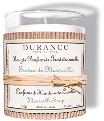 Durance - Fragrance - Duftkerze mit Marseille-Seife, 180 g