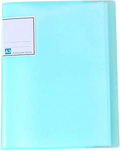 A3 Diamond Painting Bilder Album, Diamond Painting Mappe, Sichtbuch in kunstmappe für Aufbewahrung Diamant Malerei Bilder, Sammelmappe mit 30 Taschen für Diamant Bilder von 30 x 40 cm oder Kleiner