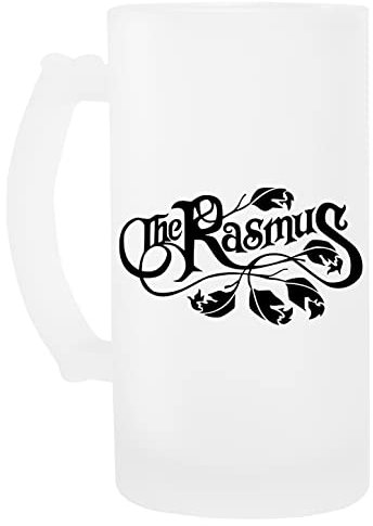 Luxogo Finnisches Rockband-Logo Glas Bier Becher Beer Mug