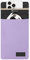 Silent Pocket Faraday Tasche Smartphone Sleeve – wasserdichtes Nylon – signalblockierende Geräteabschirmung für iPhone, Samsung Galaxy, für Reisen, Privatsphäre, Anti-Hacking (Lavendel, Medium)