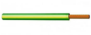Rollo 100mts cable unipolar flexible H07V-K - 4mm, Tierra