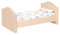 Abaodam Puppenhaus Kinderbett Puppenhausmöbel Holz Puppenhaus-miniaturmöbel Puppenbett Mit Bettwäsche Kissen Miniaturbett Holz Puppenhaus Dekoration Bettmodell Holz Kinderzimmer Baumwolle