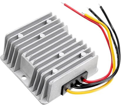 OURNXI 36V 48V bis 13,8V 10A 15A 20A Step Down DC DC Konverter 48 Volt bis 13,8 Volt Buck Power Modul for Autos Boote Solar(48V to 13.8V 20A)