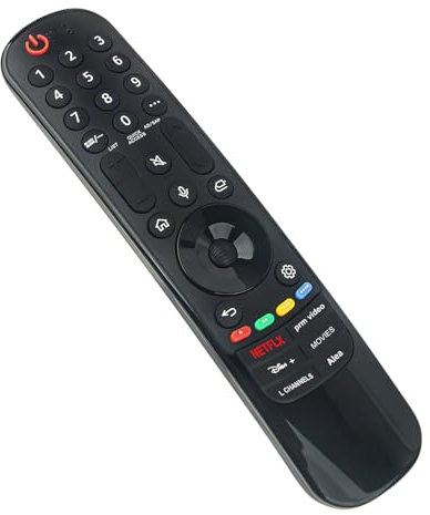 AKB76043112 MR23GA Magic Voice Remote Control Replacement Compatible with LG OLED NanoCell 4K 8K UHD QNED Smart TVs 2023 OLED65C3PUA OLED77C3AUA OLED77C3PUA OLED83C3AUA OLED83C3PUA OLED55G3PUA