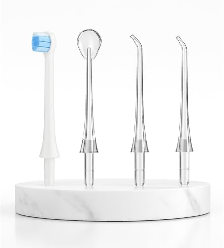 Denta-M Munddusche DM14 Ersatzmundstücke, 4 Ersatzdüsen für Water Flosser