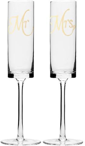 Verre à champagne personnalisé avec votre texte personnalisé, verres à pied personnalisés - Cadeau pour mariage, fête de mariage, fiançailles, anniversaire de mariage (2)