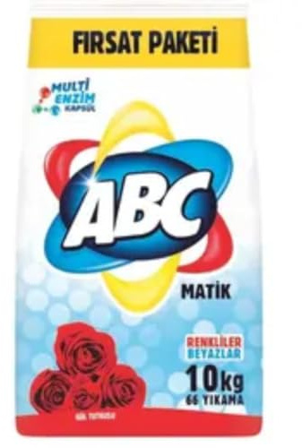 ABC Waschpulver Rosenduft 10 kg – zuverlässige Reinigung bei 30–60 °C für weiße & farbige Textilien