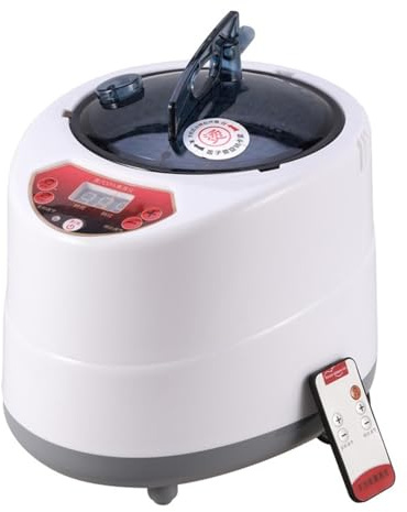 Máquina Portátil De Vapor For Sauna, Generador De Vapor De Acero Inoxidable, Máquina De Fumigación For Spa Doméstico, 2L, 1000W Calefacción Eficiente