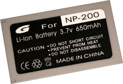 Bilora GPI 608 Li-Ion Akku für Minolta NP-200