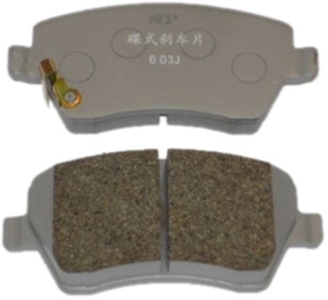 Japanparts PA-800AF Bremsbelagsatz, Scheibenbremse - (4-teilig)