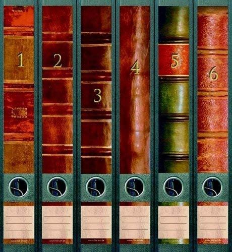 File Art AJ609 Design Etiketten Ordnerrückenschilder