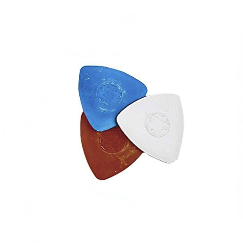 Tailor's Chalk Triangle - Set of 3 Red, White, Blue(1)