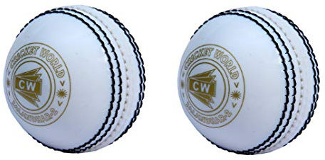 CW Spin White Cricket-Bälle, Poly-Soft-Bälle, für Training, Sport, Training, 2 Stück