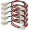 5X Stück JST-XH Premium 2S 3Pin Balancerkabel je 30cm Kabel Verlängerung Ladekabel XH Stecker auf Buchse 24AWG Adapterkabel für Lipo Akku von Mr.Stecker Modellbau®