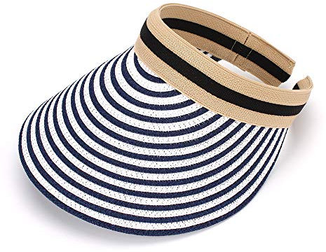 MK MATT KEELY Women Large Brim Beach Straw Golf Sun Hat Summer Cap