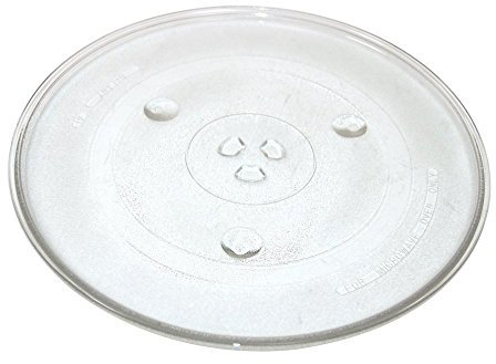 Invero Strong Durable Universal Microwave Turntable Glass Plate with 6 Fixers (270mm)