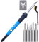Wood Burning Tools Kit Professional Pyrography Pen Set with Adjustable Temperature Included Embossing/Carving/Soldering Tips and Stand for DIY Wood/Leather/Gourd Arts Crafting Supplies UK Plug(8Pcs)