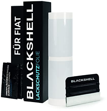 Blackshell® Lackschutzfolie passend für Fiat Ducato | Typ 250/290 | Bj. ab 2006 Transparent - passgenaue Einstiegsleistenschutz Folie inkl. Set für Folierung