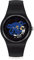 Swatch Uhr Neue Gent Biokeramik lackiert SO32B109 ZEIT zu Blau Groß, Gurt