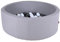 KNORRTOYS.COM 68095 Bällebad Soft 100 Balls Grey/White, grau
