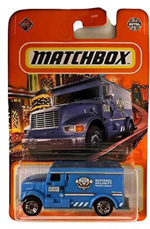 Matchbox Power Grabs Blue International Panzerauto 80/100