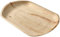 Judge Pure Leaf Disposable Serving Trays, Pack of 3 Areca Palm Leaf Serving Trays 14 x 10/36 x 25cm, Fridge and Freezer Safe, Microwaveable