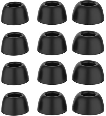 6 Paar Ultra Comfort Galaxy Buds2 Pro Ohrstöpsel Replacement,Doppelflansch Galaxy Buds 2 Pro Kopfhörer Ohrstöpsel Satz,Silikon Kopfhörer Ear Buds Zubehör kompatibel mit Samsung Galaxy Buds2 Pro