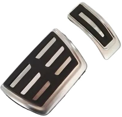 Accelerator Bremse Pedale Für VW Für Touareg CR (III Generation) 2019 2020 Beschleuniger Brems Gas Pedal Abdeckung Auto Zubehör Accelerator Bremse (Farbe : GAS BRAKE 2 PCS)