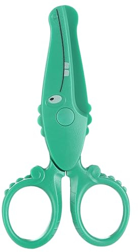 1 Stück Kindersicherheitsschere, Schere Für Kleinkinder, Linkshänderschere Für Kinder, Niedliche Alligatorschere, Kinderscheren Zum Basteln, Malutensilien Für Kleinkinder Für Schulbedarf, Basteln