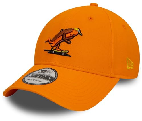 New Era 9Forty Strapback Cap - NEW YORK Hot Dog orange