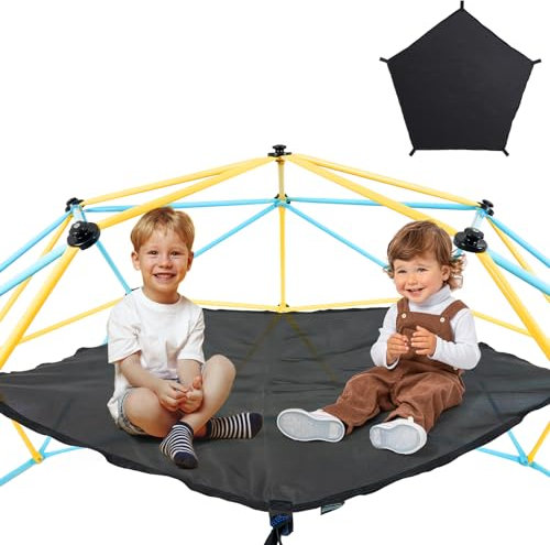 VEVOR Dome Climber Hammock, Accessory for Climbing Dome, Climbing Dome Hammock Suitable for 10ft Dome Climbing, Load-Bearing 350 Pounds, Pentagon Jungle Gym Hammock for Outdoor (Hammock Only)