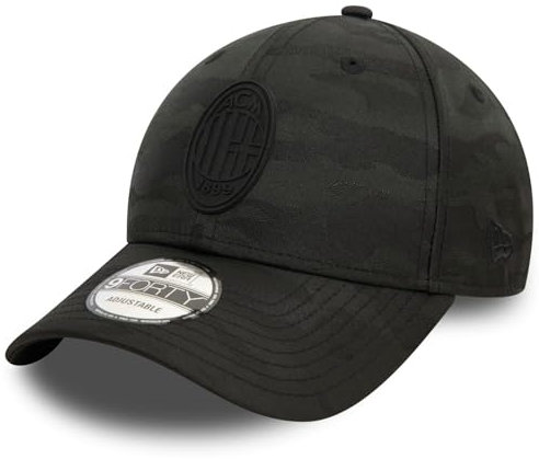New Era 9Forty Strapback Cap - Tonal CAMO AC Mailand schwarz