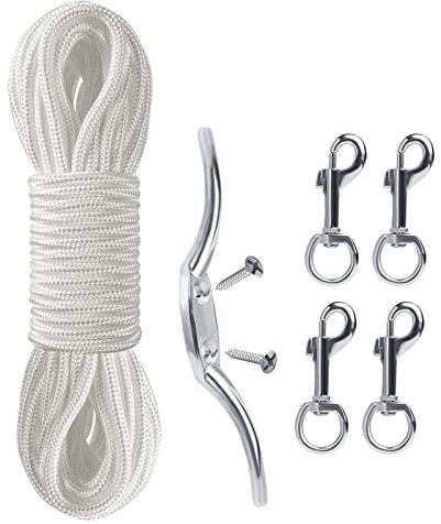 Jiqoe Fahnenmast Hardware Reparatur Teile Reparatur Dekoration Zubehör Indoor Outdoor