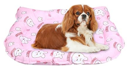 Kühlende Haustiermatte | Weiche Eisseide Kühldecke | Bissfeste Hundekühlmatte Wasserdichtes Haustier-Eiskissen für drinnen und draußen, multifunktionales Haustierzubehör