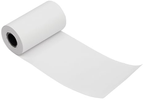 DayBays 100 Stück Thermorollen 57x36x12 mm | 15 m pro Rolle | Kassenrollen Thermopapier | BPA-frei | Für EC-Cash-Geräte, Kassensysteme und Thermodrucker