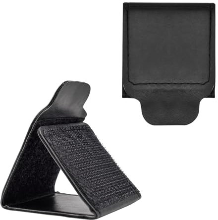 Bailinks 2 Pièces Ajusteurs de Ceinture de Sécurité en PU, Clips de Positionnement de Ceinture de Sécurité Voiture, Agrafes de Ceinture de Siège pour Véhicule, Sécuritaires et Confortables (Velcro)