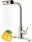 Wasserhahn für Küchenspüle, Edelstahl 304, 3 Modi, mit Sprüher, Heißes, Kaltes Wasser, Verstellbar, Spritzwassergeschützt, Zum Waschen von Gemüse und Obst (3/8)