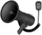 Velleman Mégaphone Puissant de 50 W avec sirène intégrée, Porte Voix, Enregistrement de 700 Secondes, réglage du Volume, Bluetooth, Micro à Main et Port USB, portée : Max. 1200 m, Noir Mat