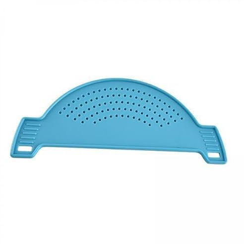 Gralara 2x Pot Drainer with Grips Pasta Strainer Vegetable Washing Strainer for Noodles Spaghetti