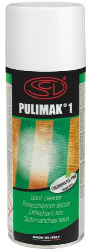 Pulimak® 1 quitamanchas en spray para tejidos – Elimina las manchas de aceite, grasa y suciedad – Sin manchas, secado rápido – para ropa, sofás, coches, alfombras Giorgetti Strass