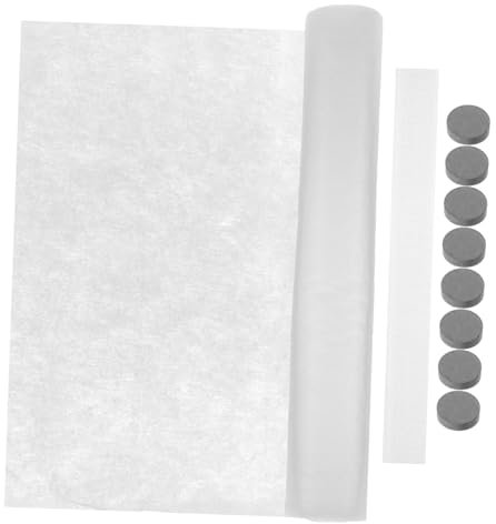 EXCEART 1 Satz Ölabsorbierendes Papier Filtervlies Für Dunstabzugshauben Fettpapier Für Küchenventilatoren Professioneller Haubenfilter Auswechselbares Filtergewebe Kochpapier Magnet